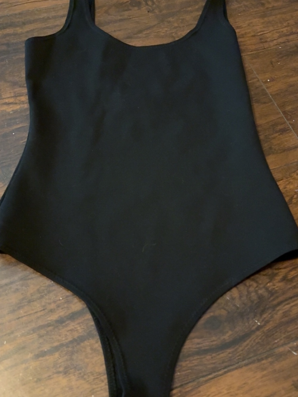 Classic Black thong body suit
